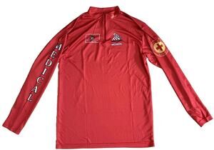USMC Size M 26TH Marine Corps Marathon 2021 Medical Corpsman 1/4 Zip T-Shirt